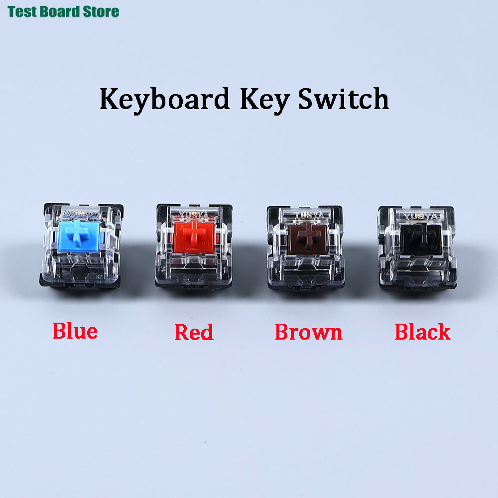 Keyboard Gaming Blue Switch - Przełączniki klawiaturowe 2-pinowe Clicky Linear Tactile