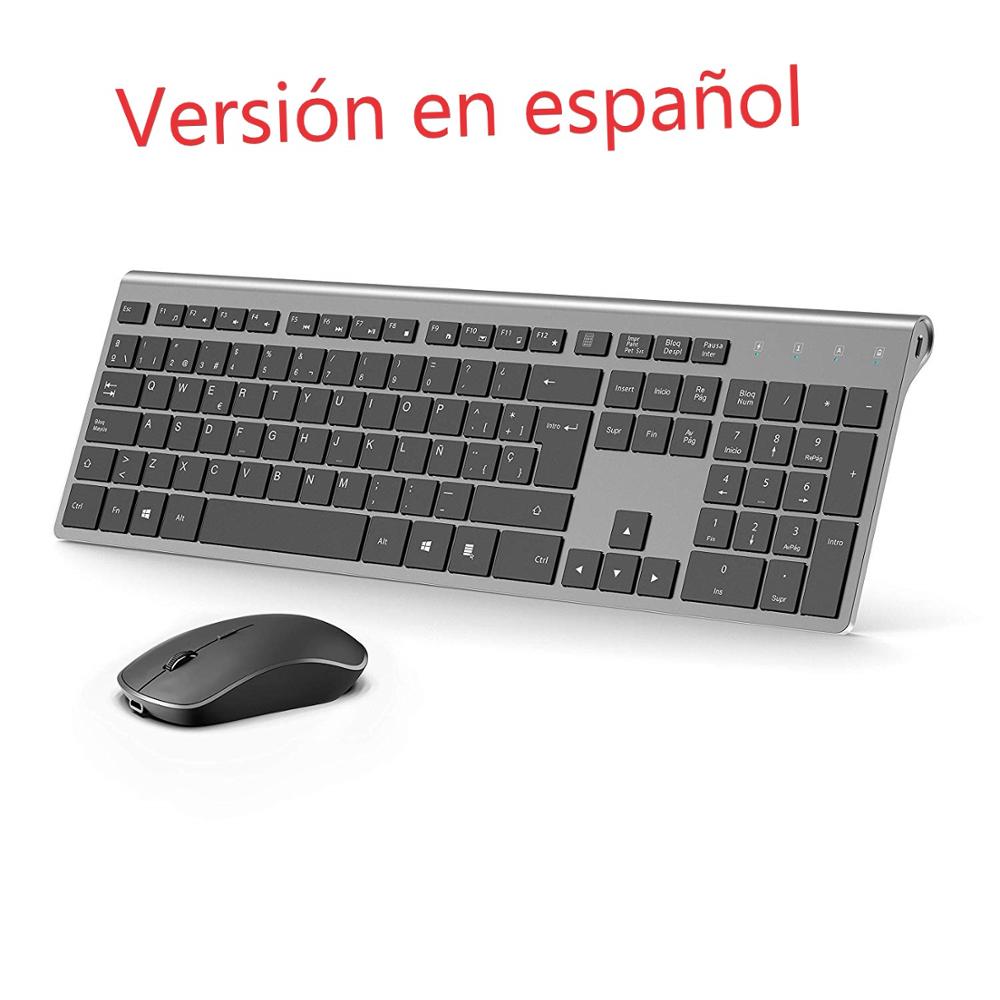 Gaming Keyboard Ergonomics - Bezprzewodowy zestaw klawiatury i myszy z