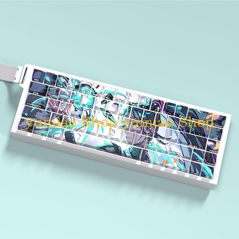 Gaming Keyboard Ergonomics - Ergonomiczne klawisze 587B Klawiatury mechaniczne Nasadki
