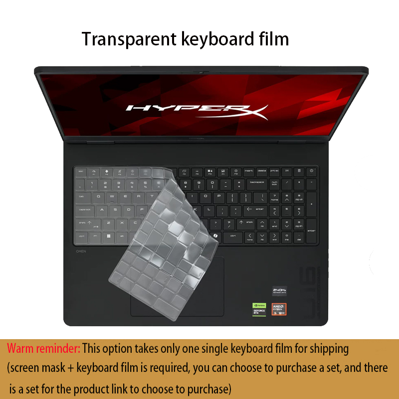 Gaming Keyboard Hyperx - Folia ochronna na ekran do laptopa