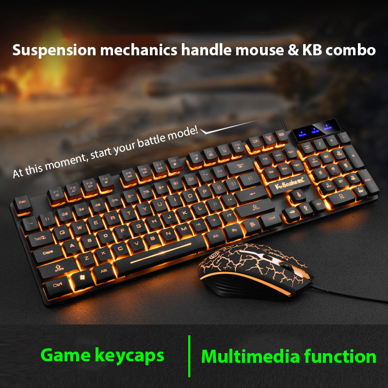 Zestaw klawiatury i myszy KM32 – Gaming Keyboard And Mouse Mobile recenzja i cena