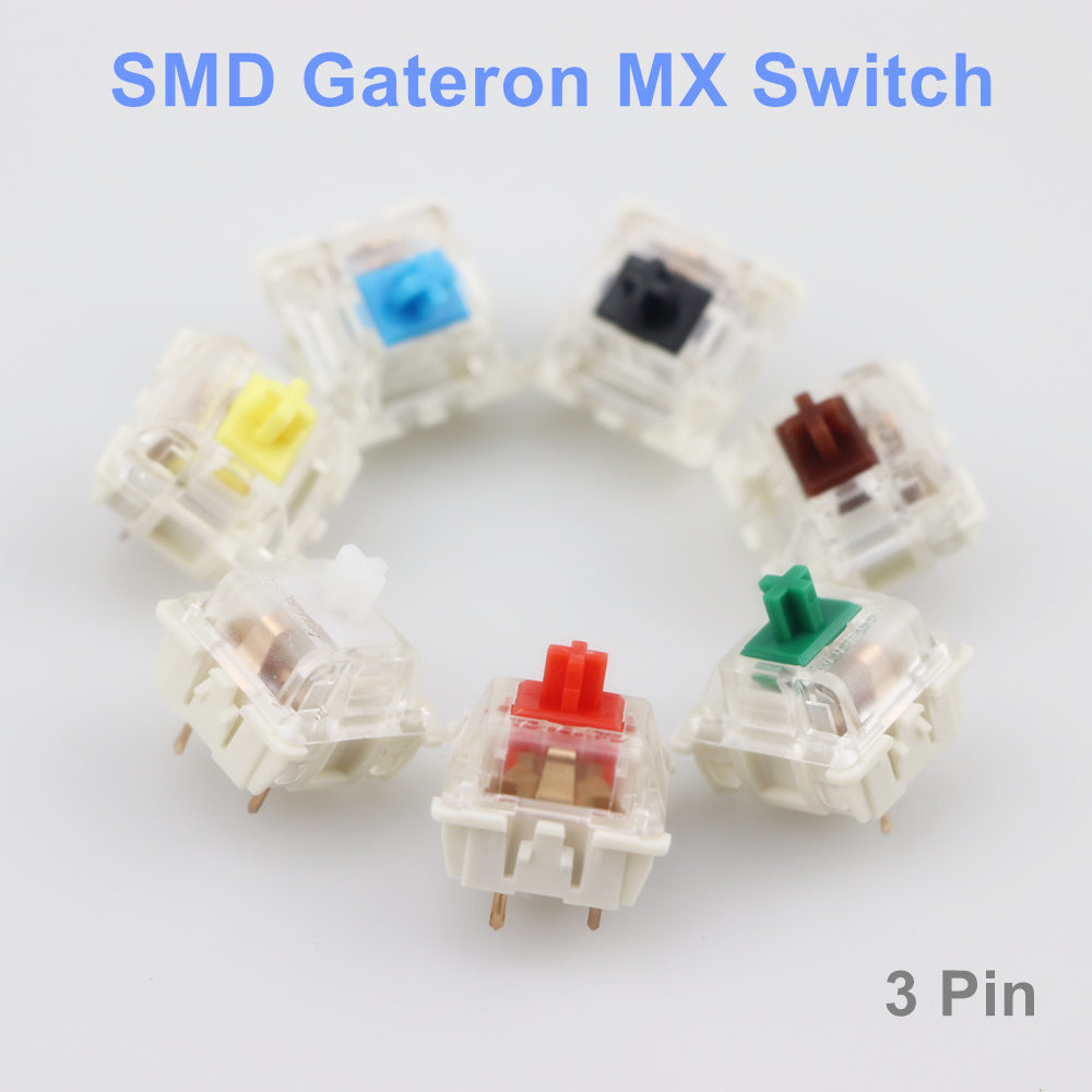 Gateron SMD przełączniki czarn – Keyboard Gaming Blue Switch recenzja i cena