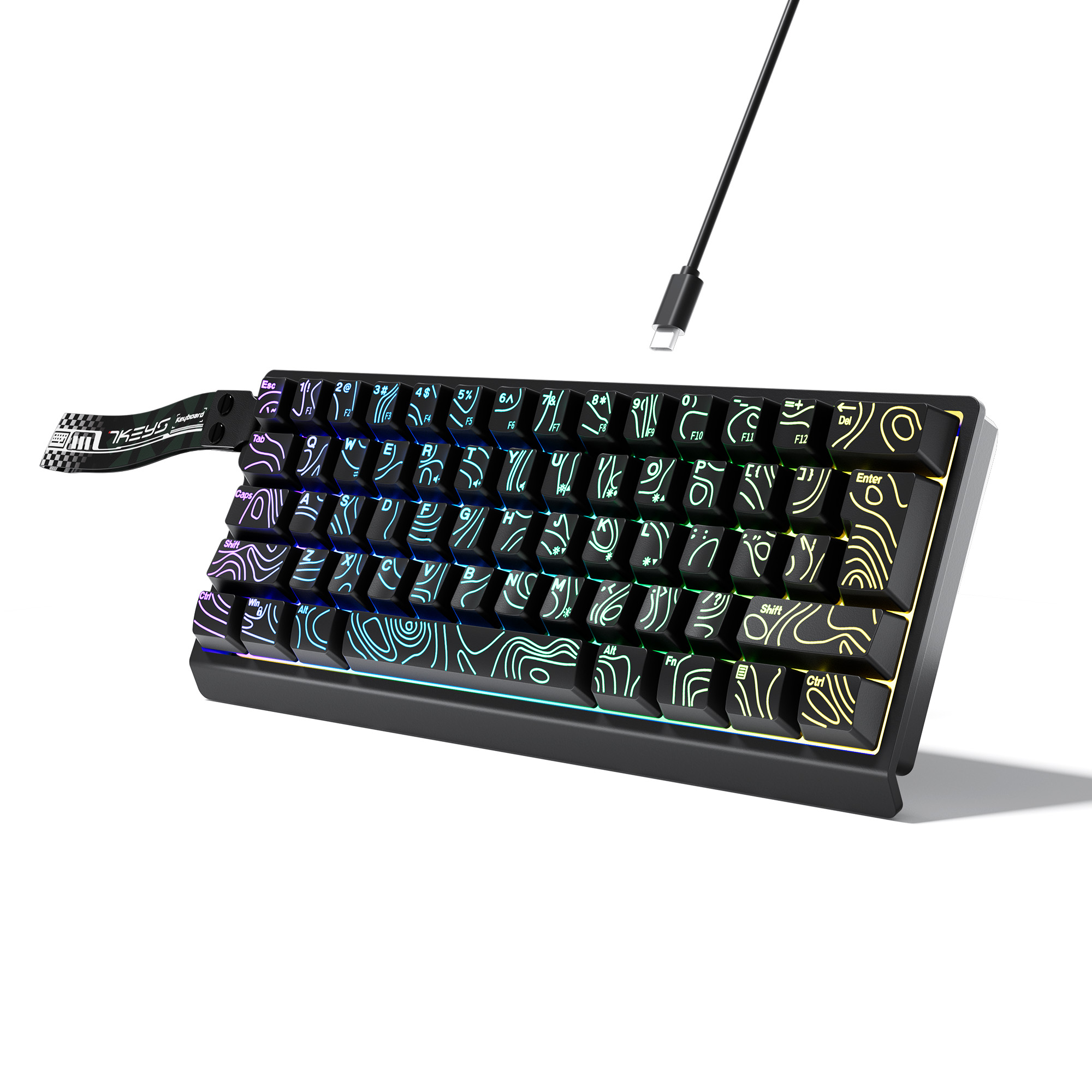 Kompaktowa przewodowa klawiatu – Keyboard Gaming Blue Switch recenzja i cena