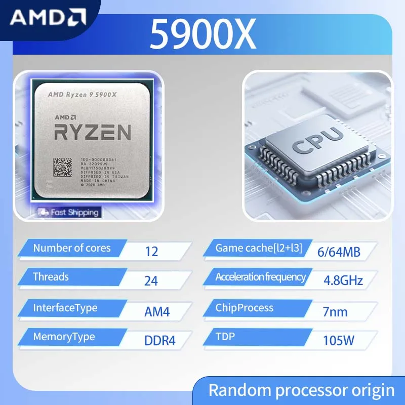 AMD Ryzen 9 5900X R9 5900X 3.7 – Amd Cpu Ryzen 9 recenzja i cena