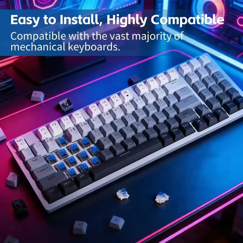 10/30 szt. 3-pinowe zamienniki – Keyboard Gaming Blue Switch recenzja i cena