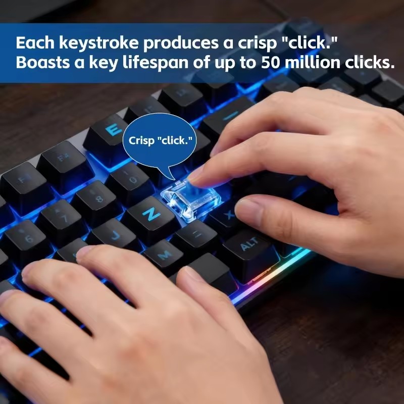 10/30 szt. 3-pinowe zamienniki – Keyboard Gaming Blue Switch recenzja i cena