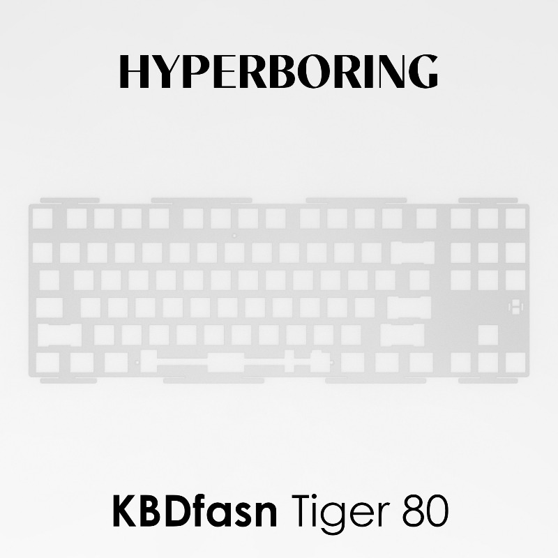HYPERBORING Tiger80 Płytka poz – Gaming Keyboard Ergonomics recenzja i cena