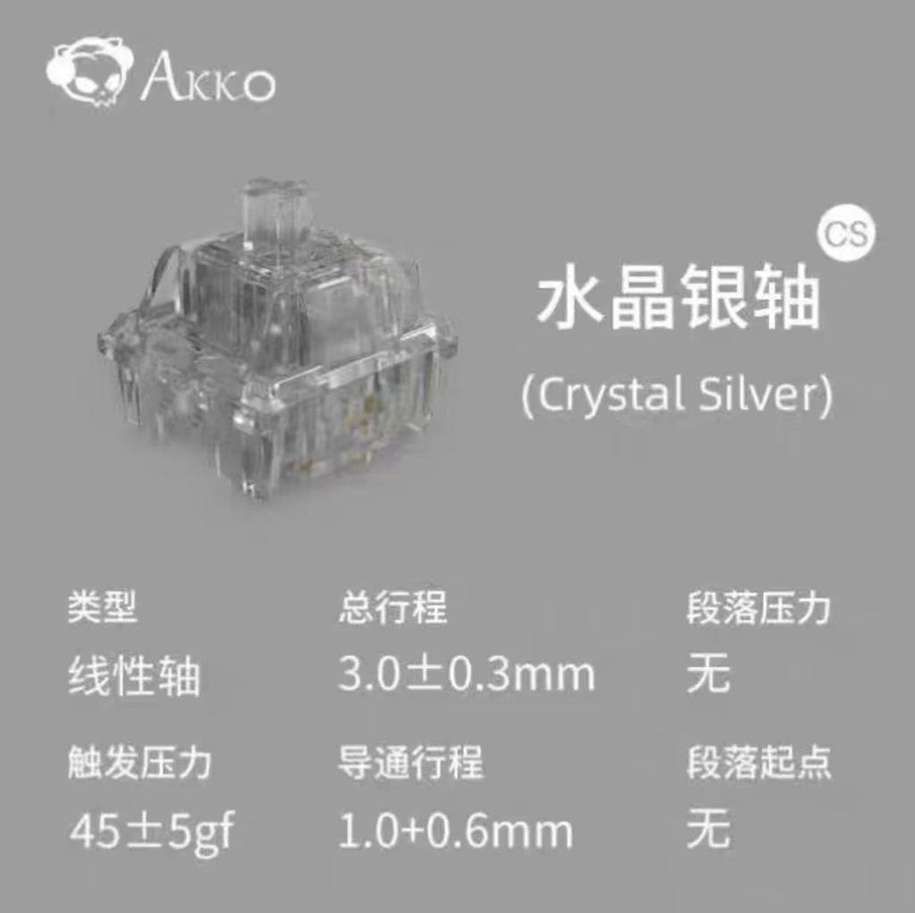 Akko Crystal V3 Switch Wine Re – Keyboard Gaming Blue Switch recenzja i cena